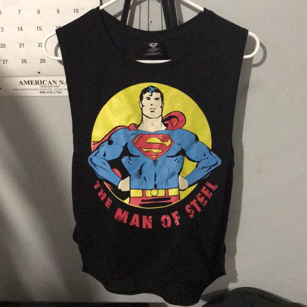 Superman muscle tee